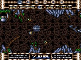 In game image of Ziriax on the Commodore Amiga.