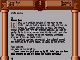 In game image of Zork Zero: The Revenge of Megaboz on the Commodore Amiga.
