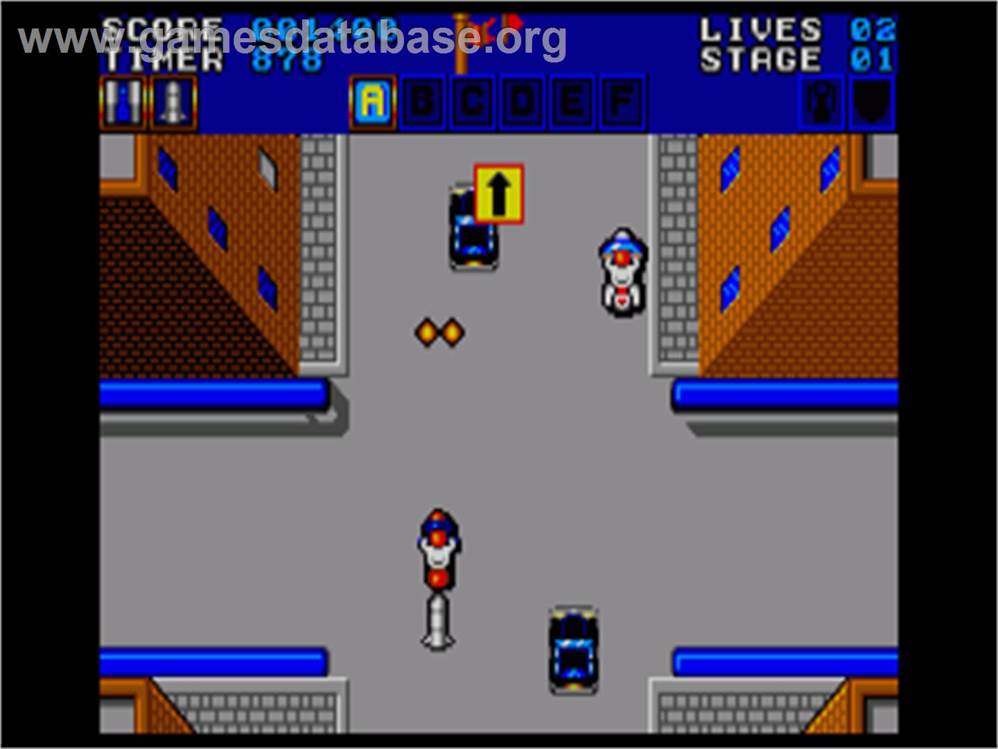 Action Fighter - Commodore Amiga - Artwork - In Game
