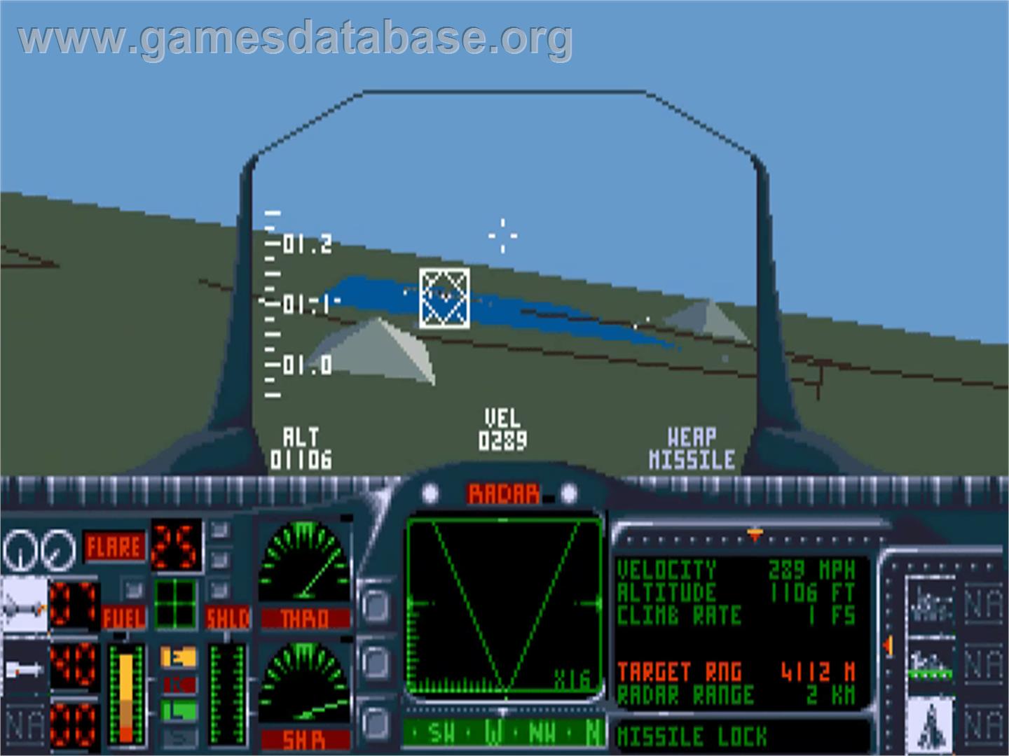 Armour-Geddon - Commodore Amiga - Artwork - In Game