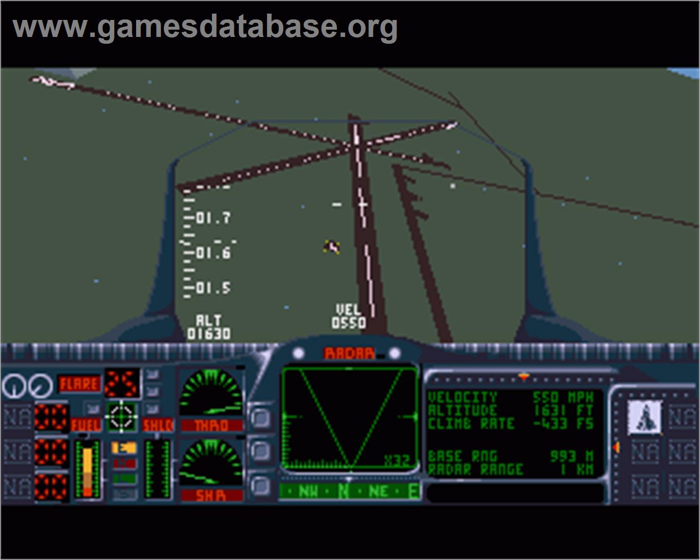 Armour-Geddon 2: Codename Hellfire - Commodore Amiga - Artwork - In Game