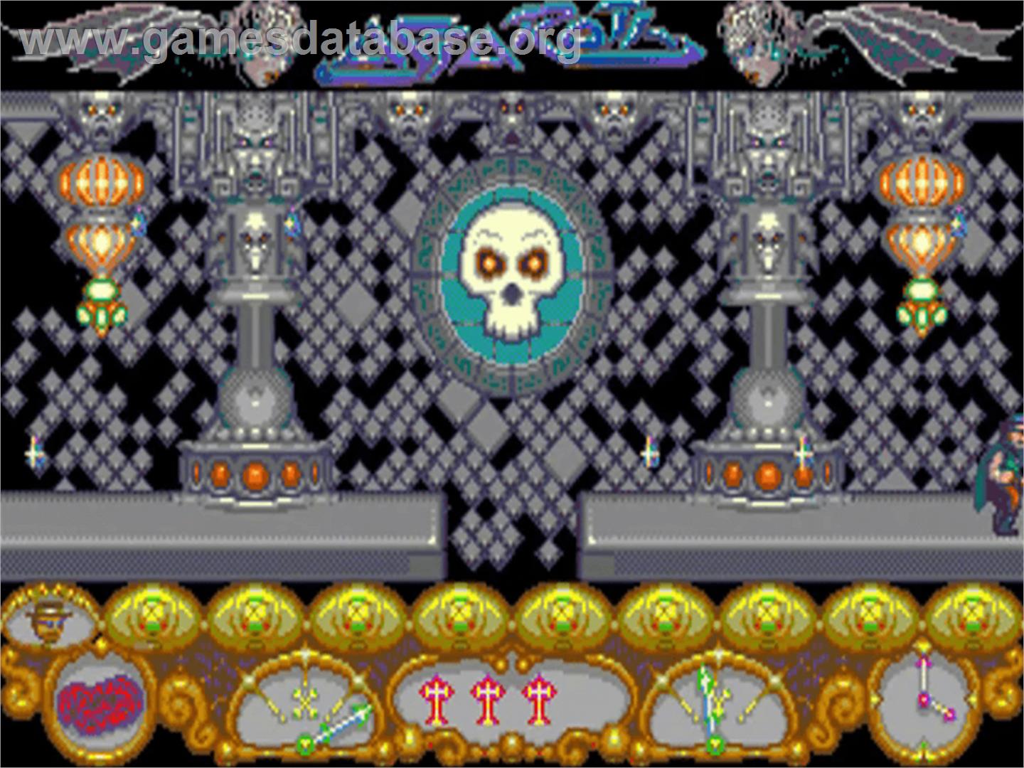 Astaroth: The Angel of Death - Commodore Amiga - Artwork - In Game