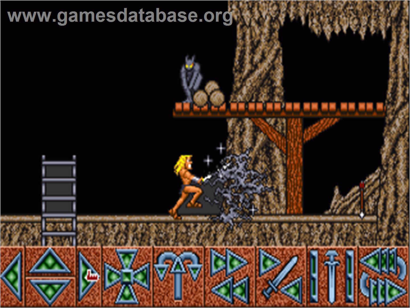 Barbarian: The Ultimate Warrior - Commodore Amiga - Artwork - In Game