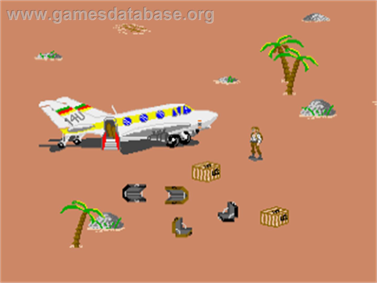 Bermuda Project - Commodore Amiga - Artwork - In Game