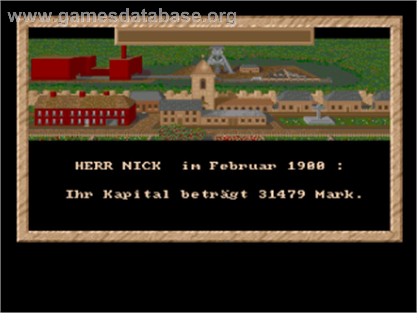 Black Gold - Commodore Amiga - Artwork - In Game