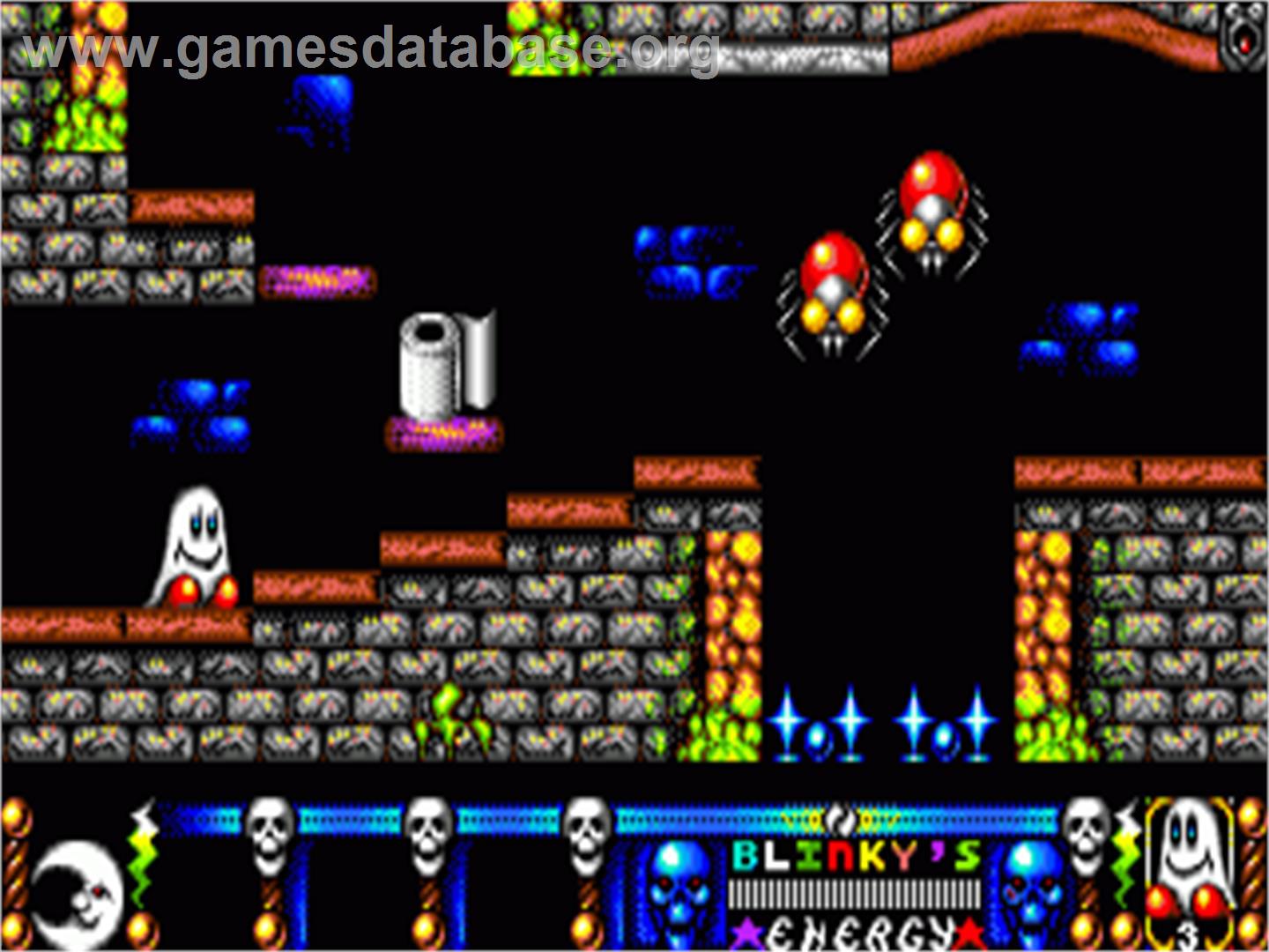 Blinky's Scary School - Commodore Amiga - Artwork - In Game
