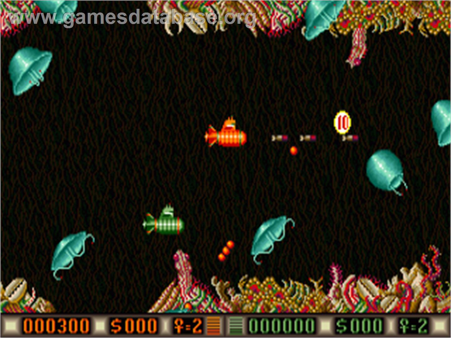 Blood Money - Commodore Amiga - Artwork - In Game