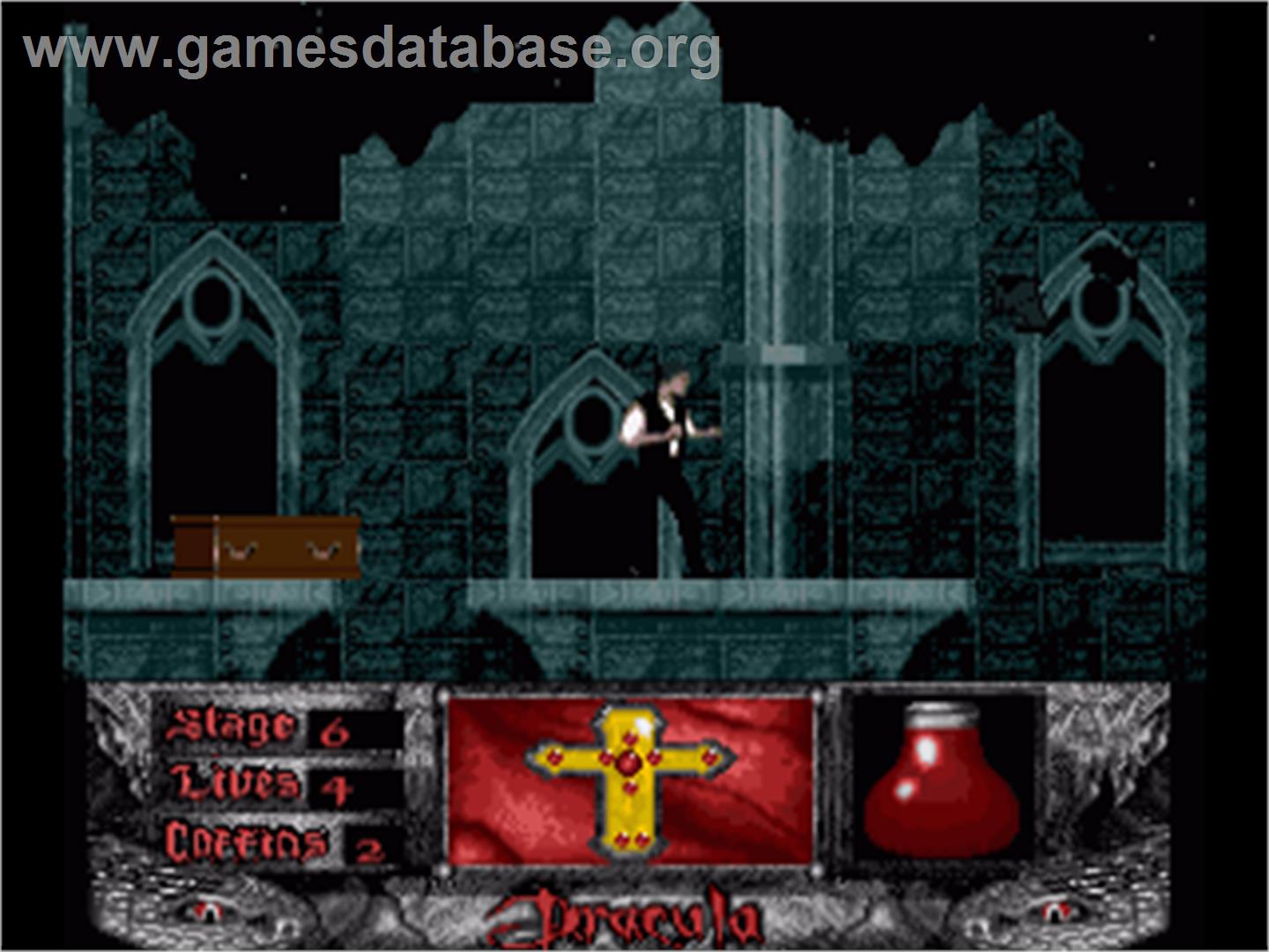 Bram Stoker's Dracula - Commodore Amiga - Artwork - In Game