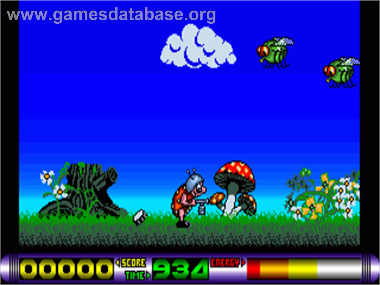 Bug Bash - Commodore Amiga - Artwork - In Game