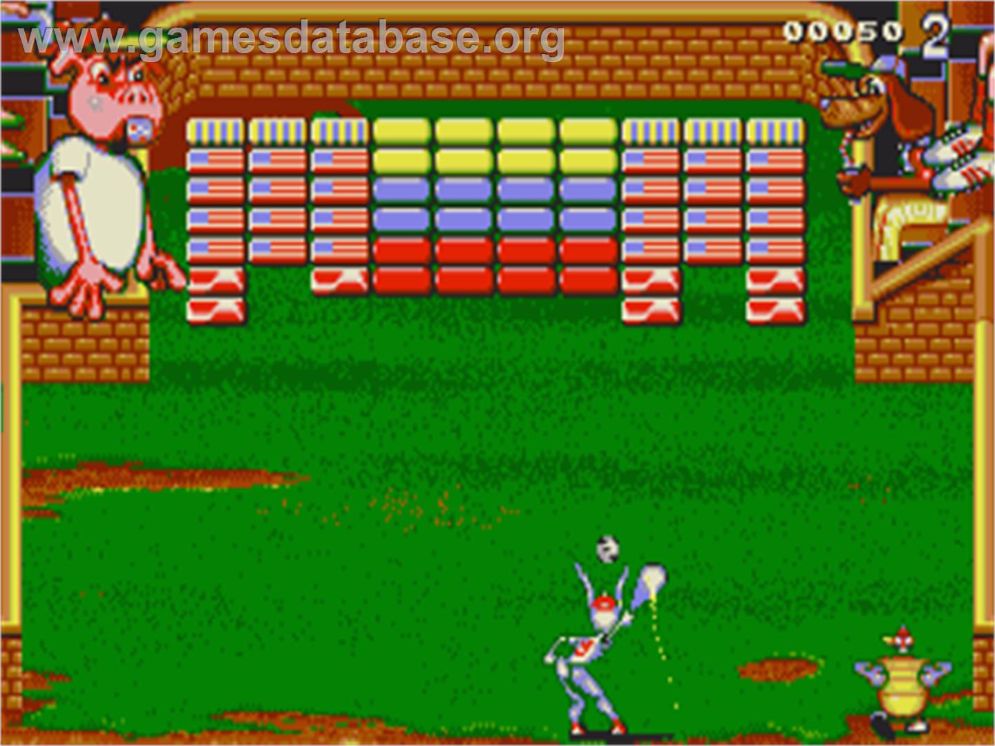 Bunny Bricks - Commodore Amiga - Artwork - In Game
