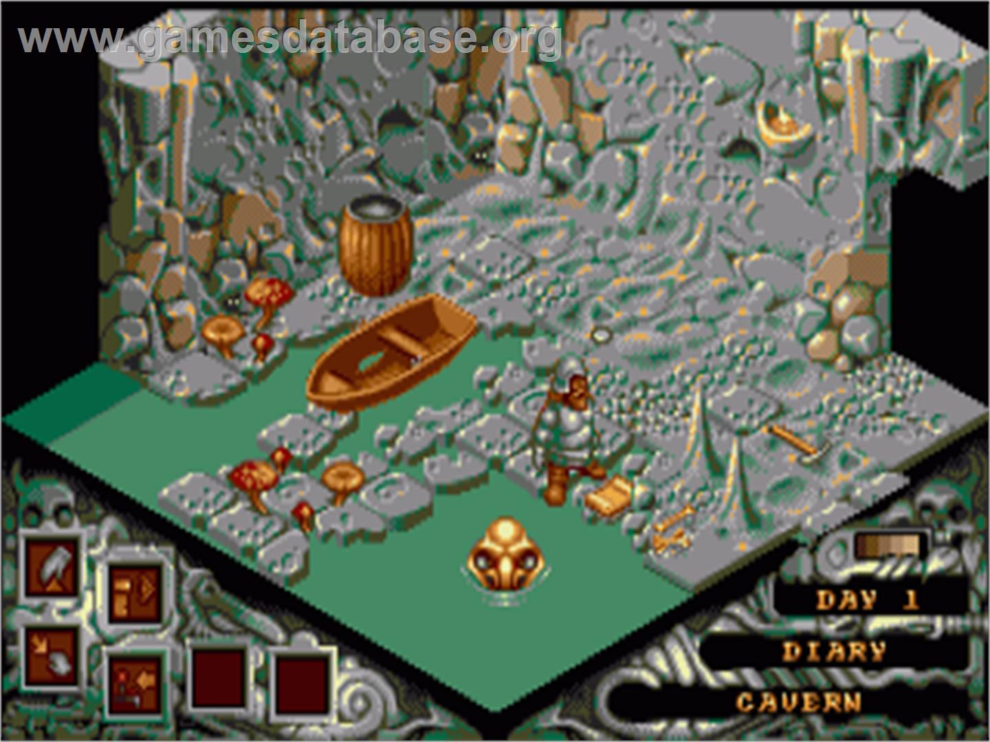 Cadaver: The Payoff - Commodore Amiga - Artwork - In Game