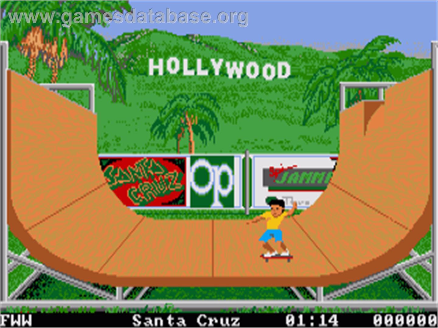 California Games - Commodore Amiga - Artwork - In Game