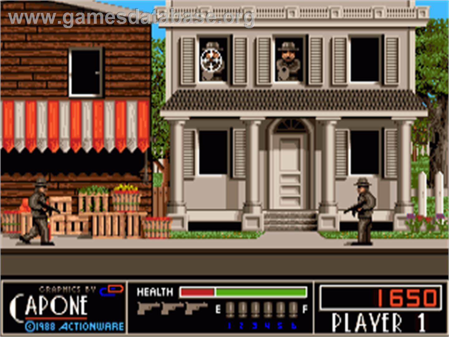 Capone - Commodore Amiga - Artwork - In Game