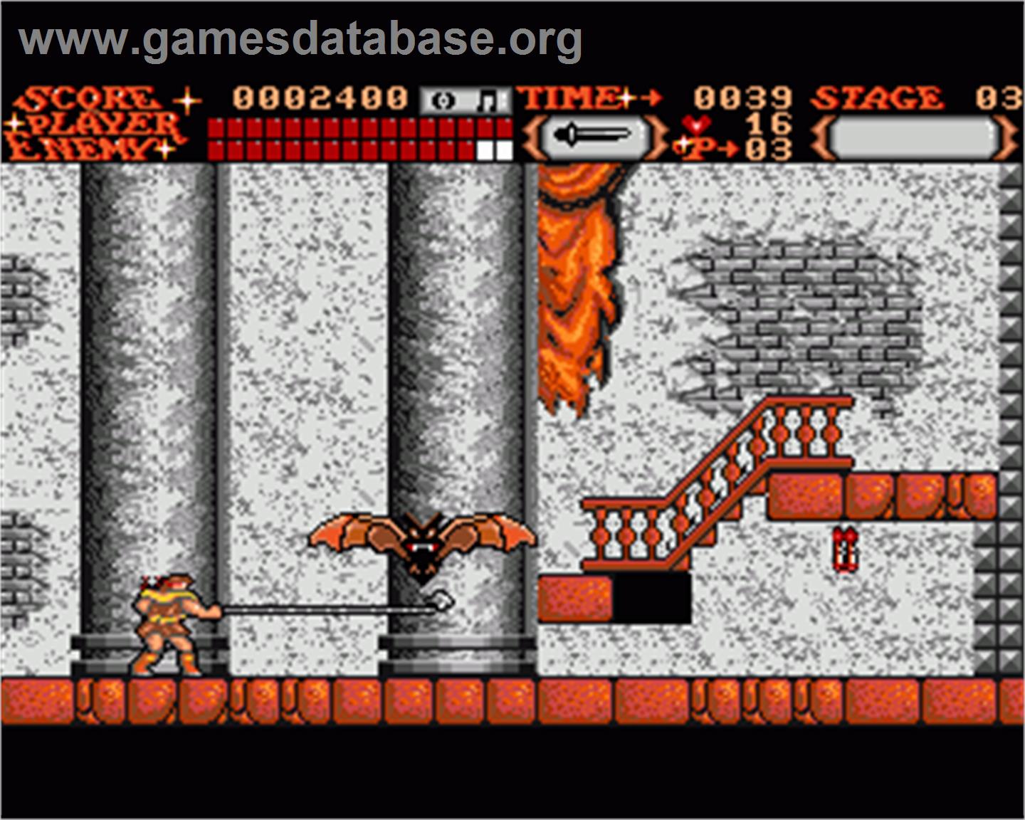 Castlevania - Commodore Amiga - Artwork - In Game