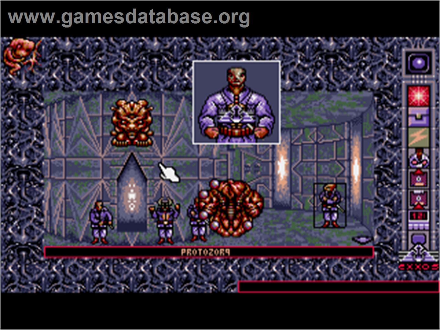Chamber of the Sci-Mutant Priestess - Commodore Amiga - Artwork - In Game