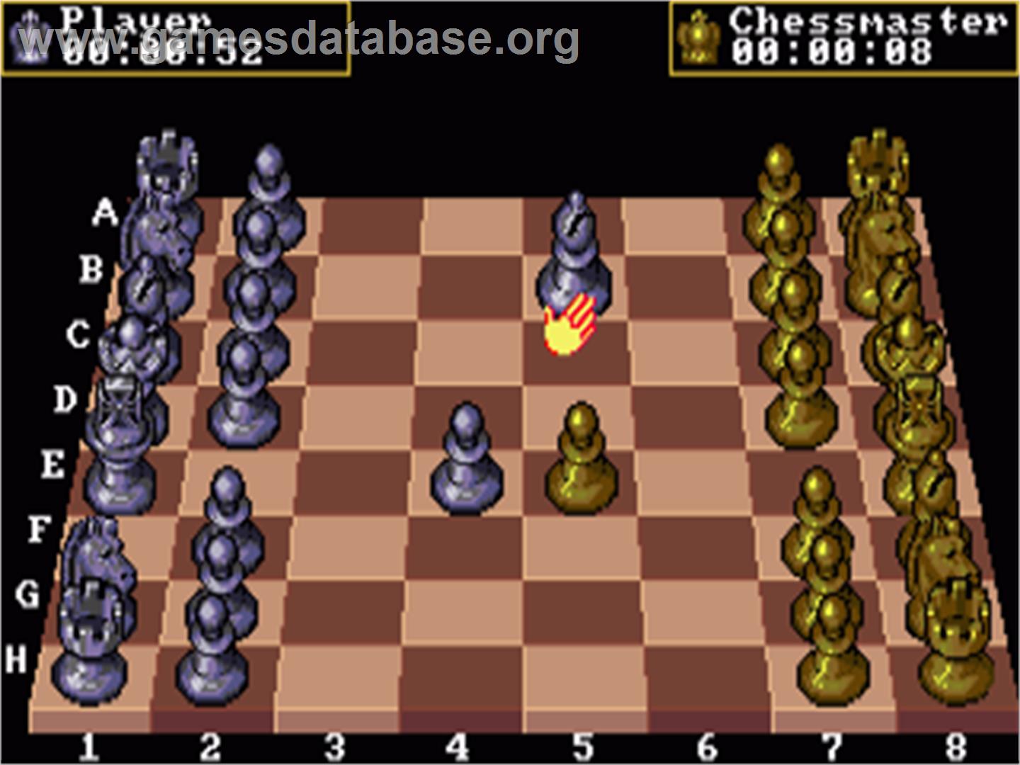 Chessmaster 2000 - Commodore Amiga - Artwork - In Game