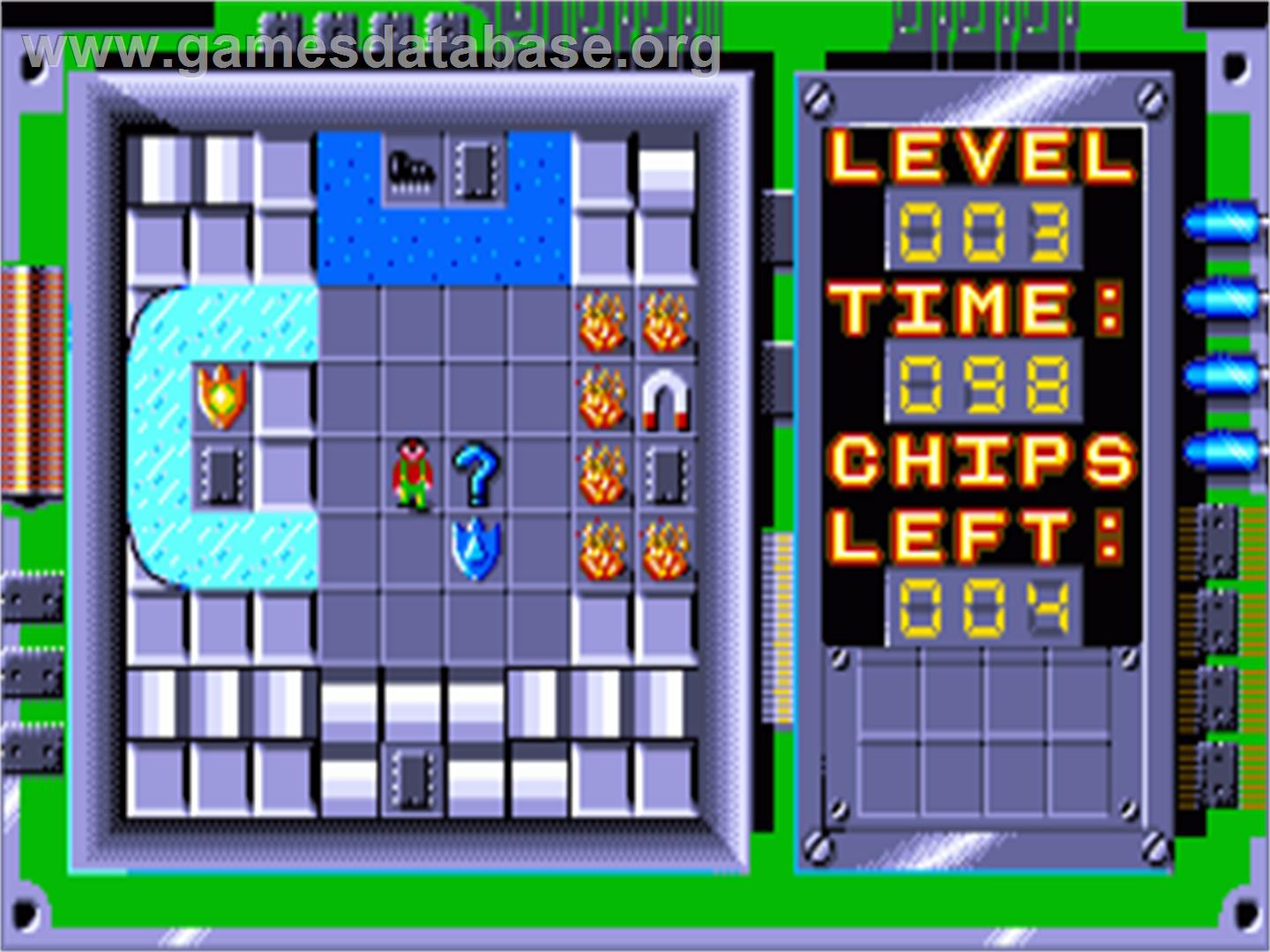 Chip's Challenge - Commodore Amiga - Artwork - In Game
