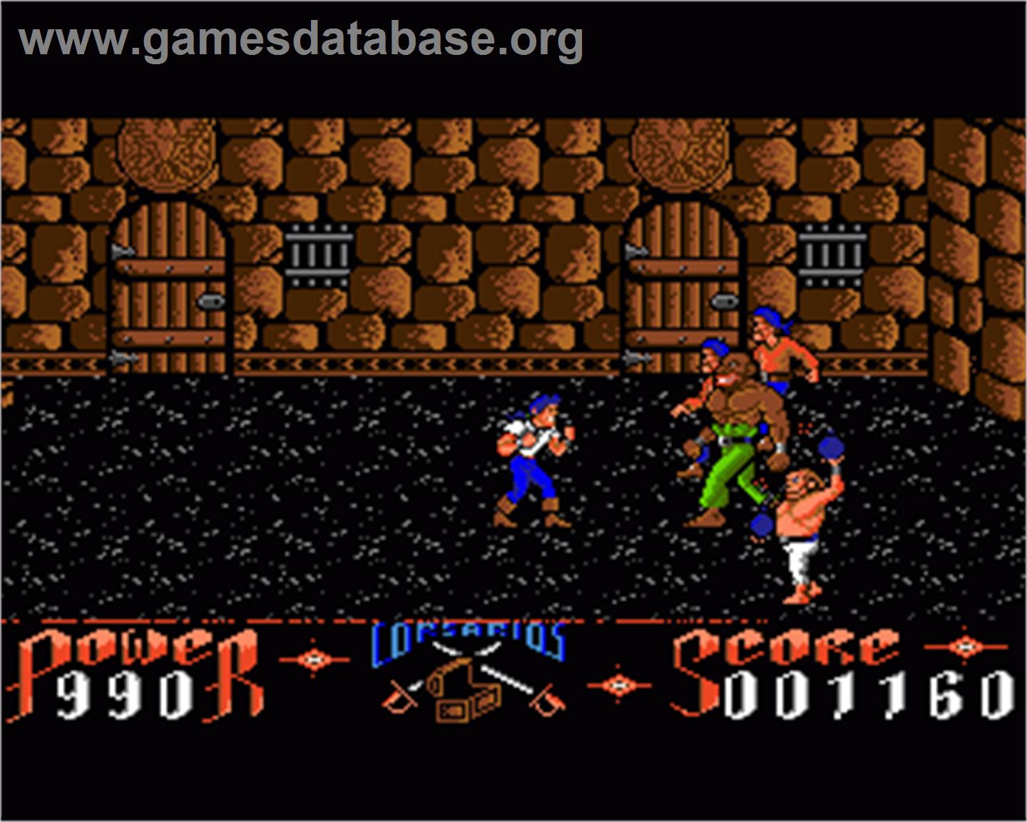 Corsarios - Commodore Amiga - Artwork - In Game