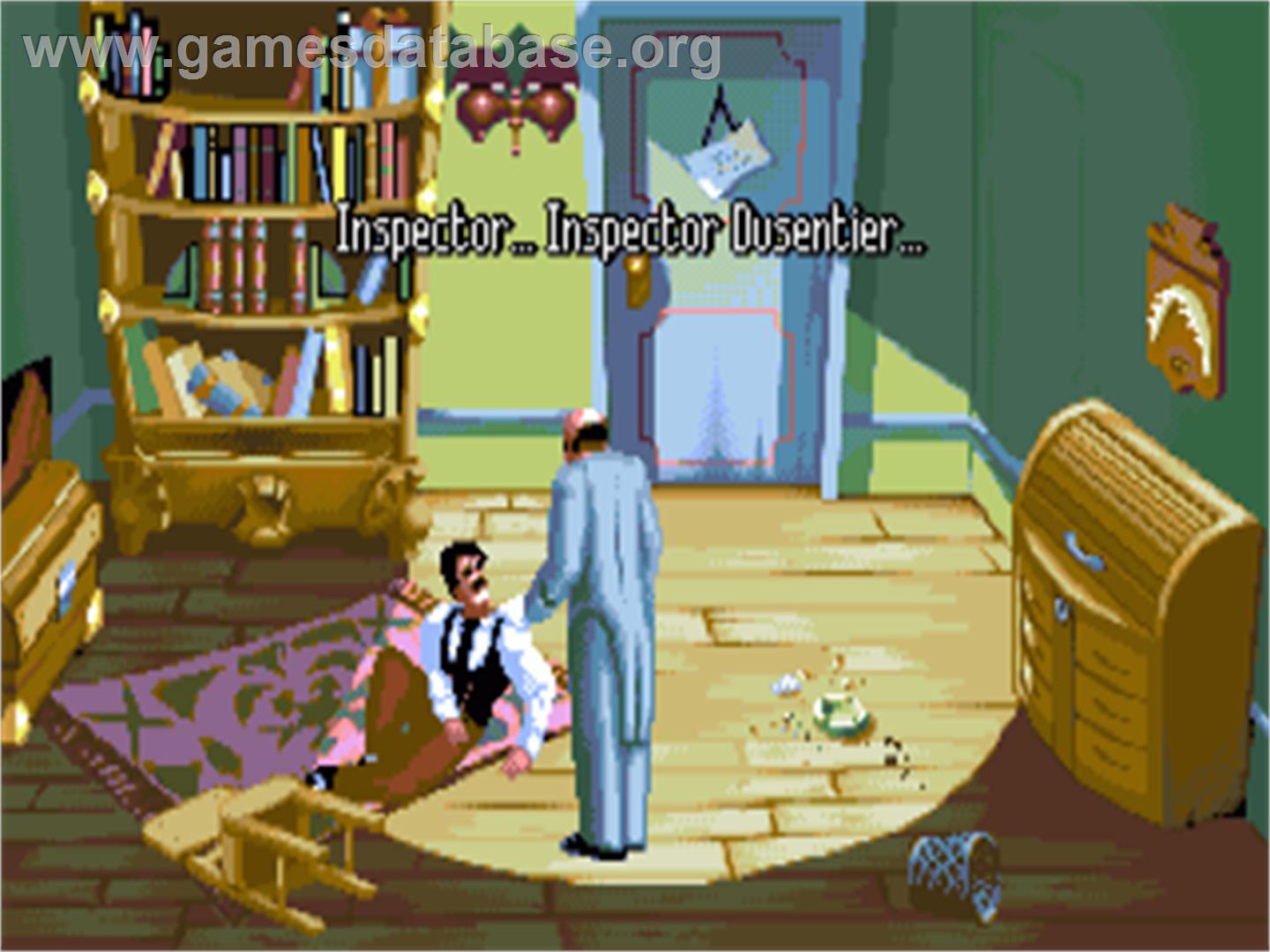 Cruise for a Corpse - Commodore Amiga - Artwork - In Game