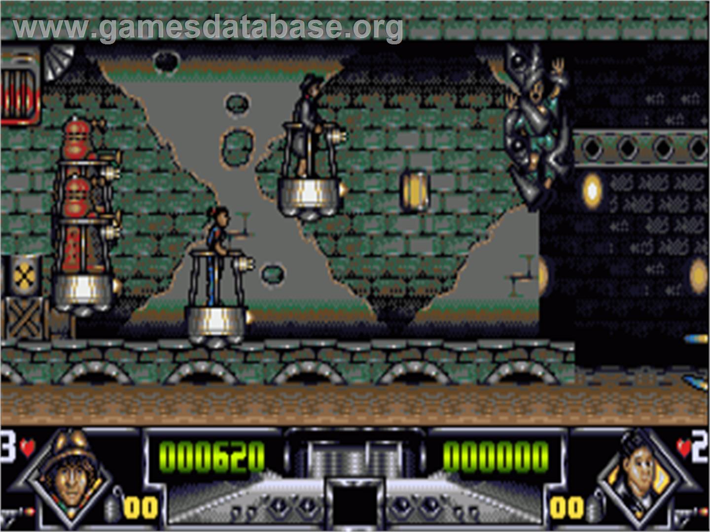 Dalek Attack - Commodore Amiga - Artwork - In Game