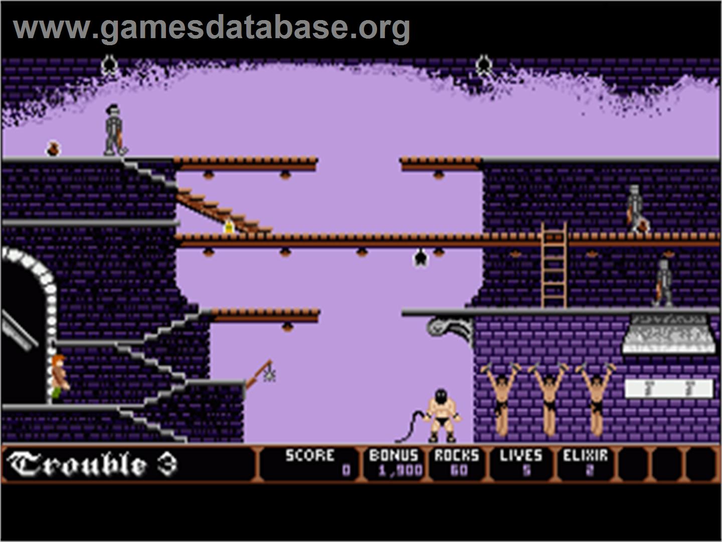 Dark Castle - Commodore Amiga - Artwork - In Game