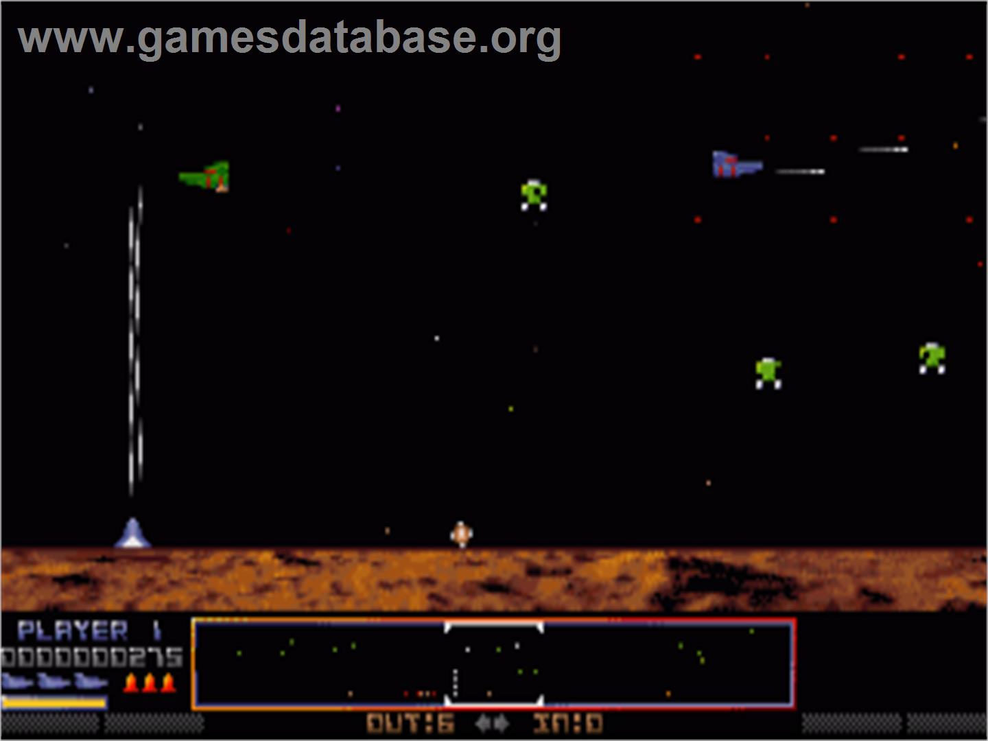 Datastorm - Commodore Amiga - Artwork - In Game