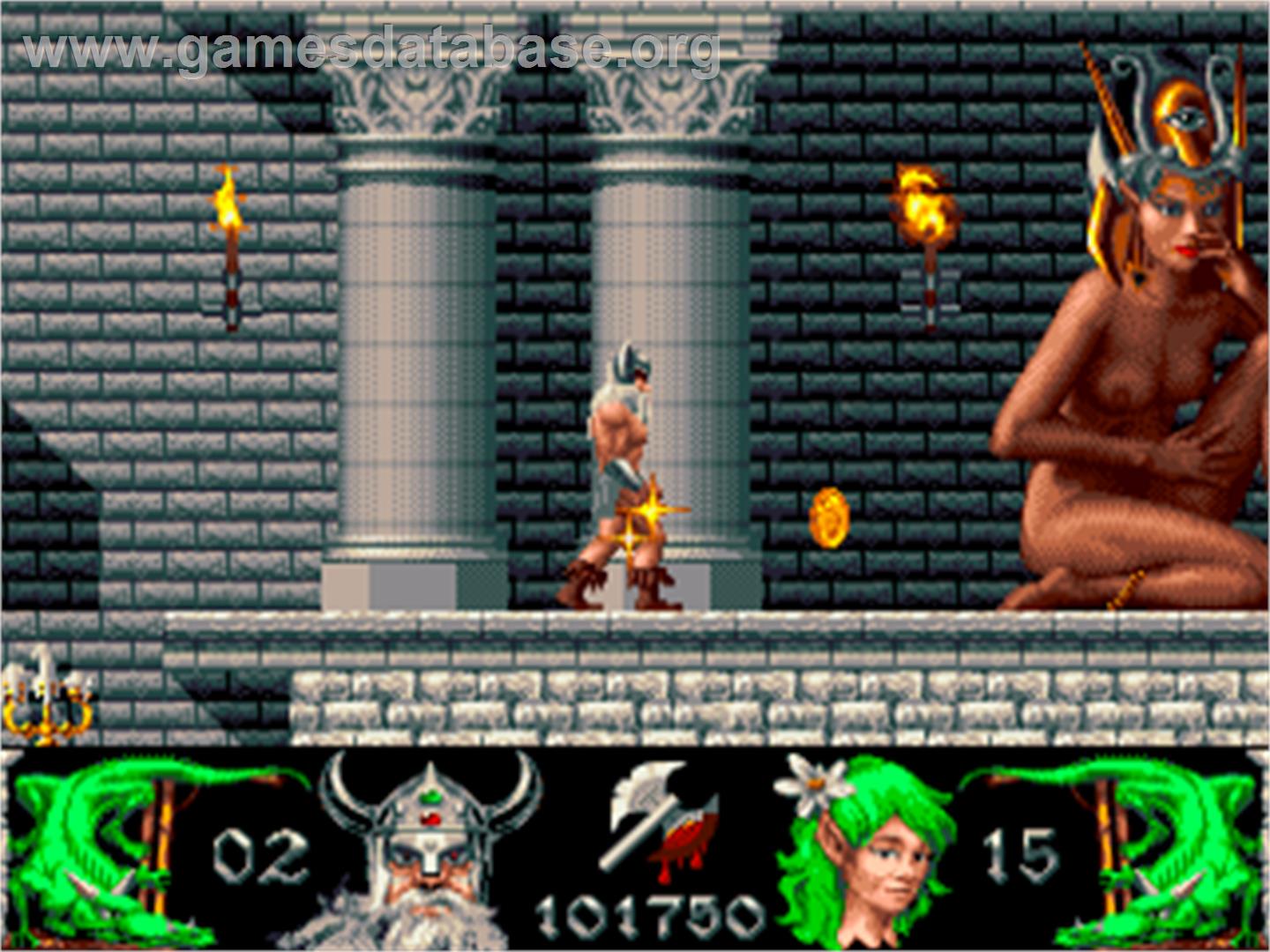 Deliverance: Stormlord 2 - Commodore Amiga - Artwork - In Game