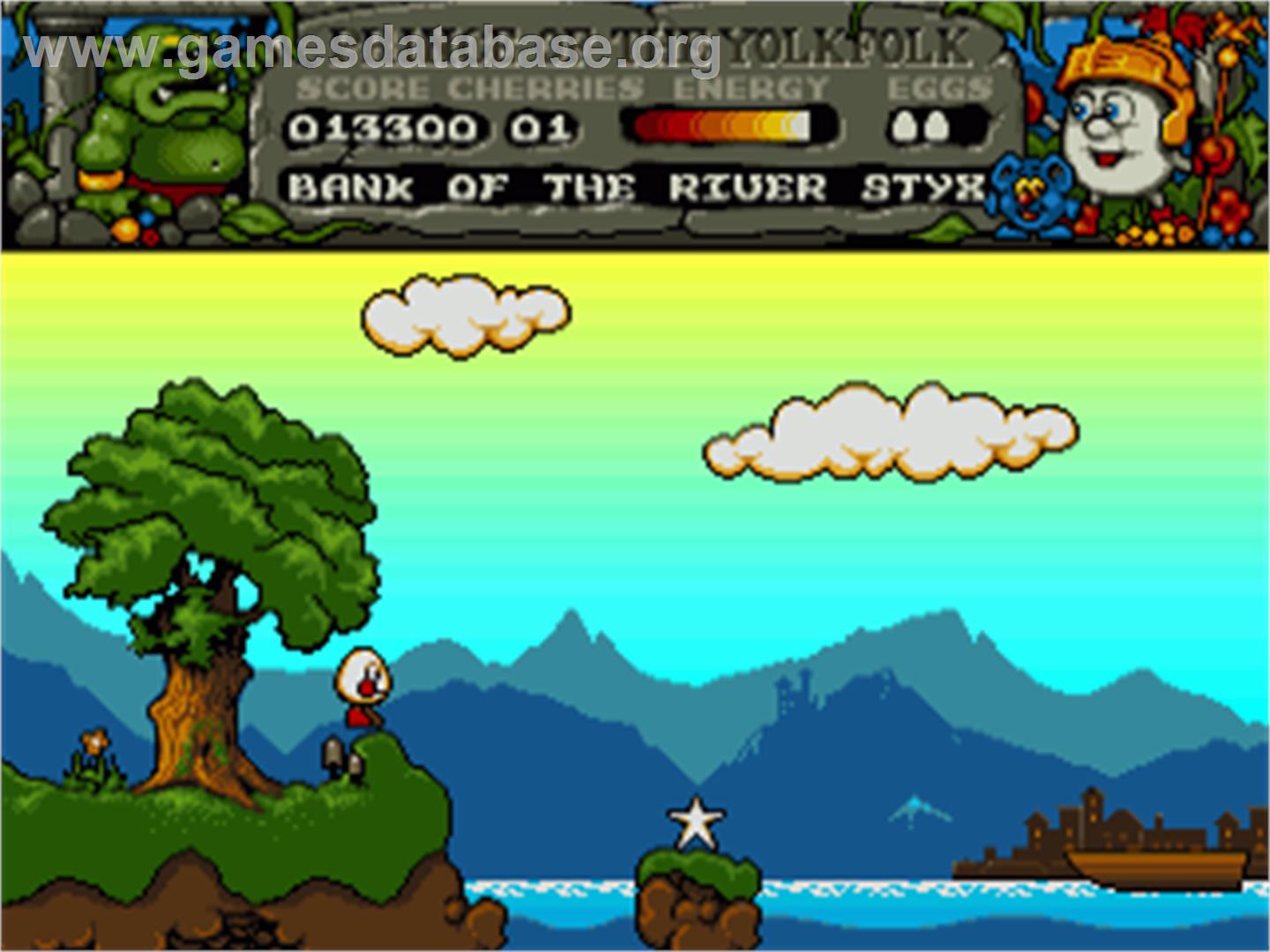 Dizzy: Prince of the Yolkfolk - Commodore Amiga - Artwork - In Game