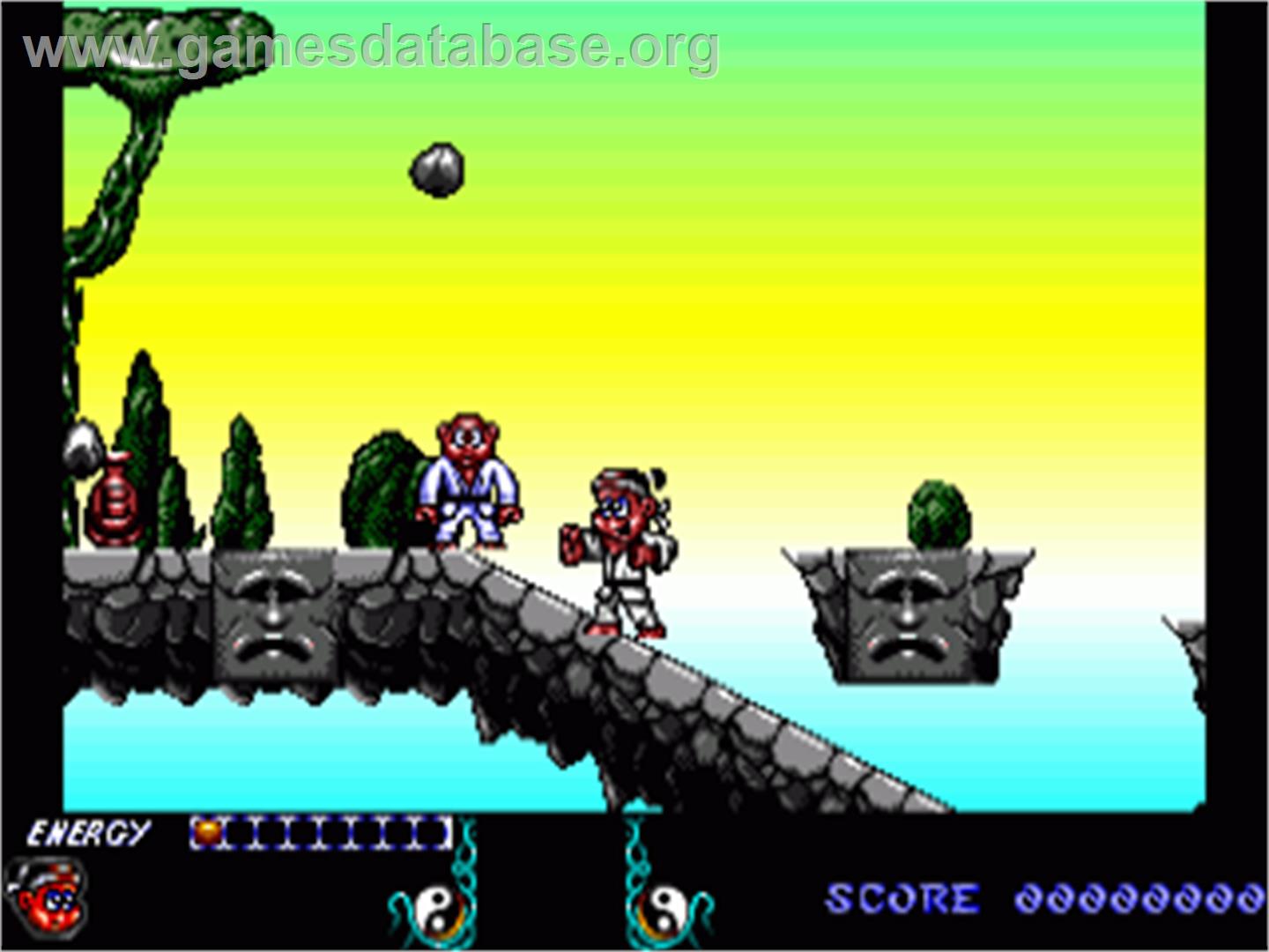 Dojo Dan - Commodore Amiga - Artwork - In Game