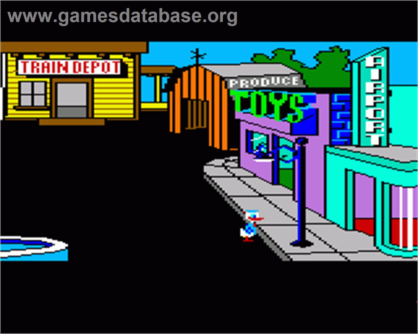 Donald Duck's Playground - Commodore Amiga - Artwork - In Game