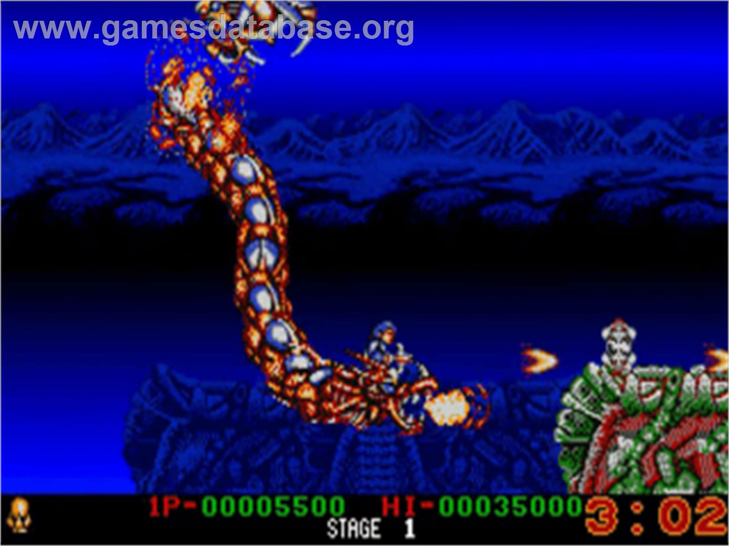 Dragon Breed - Commodore Amiga - Artwork - In Game