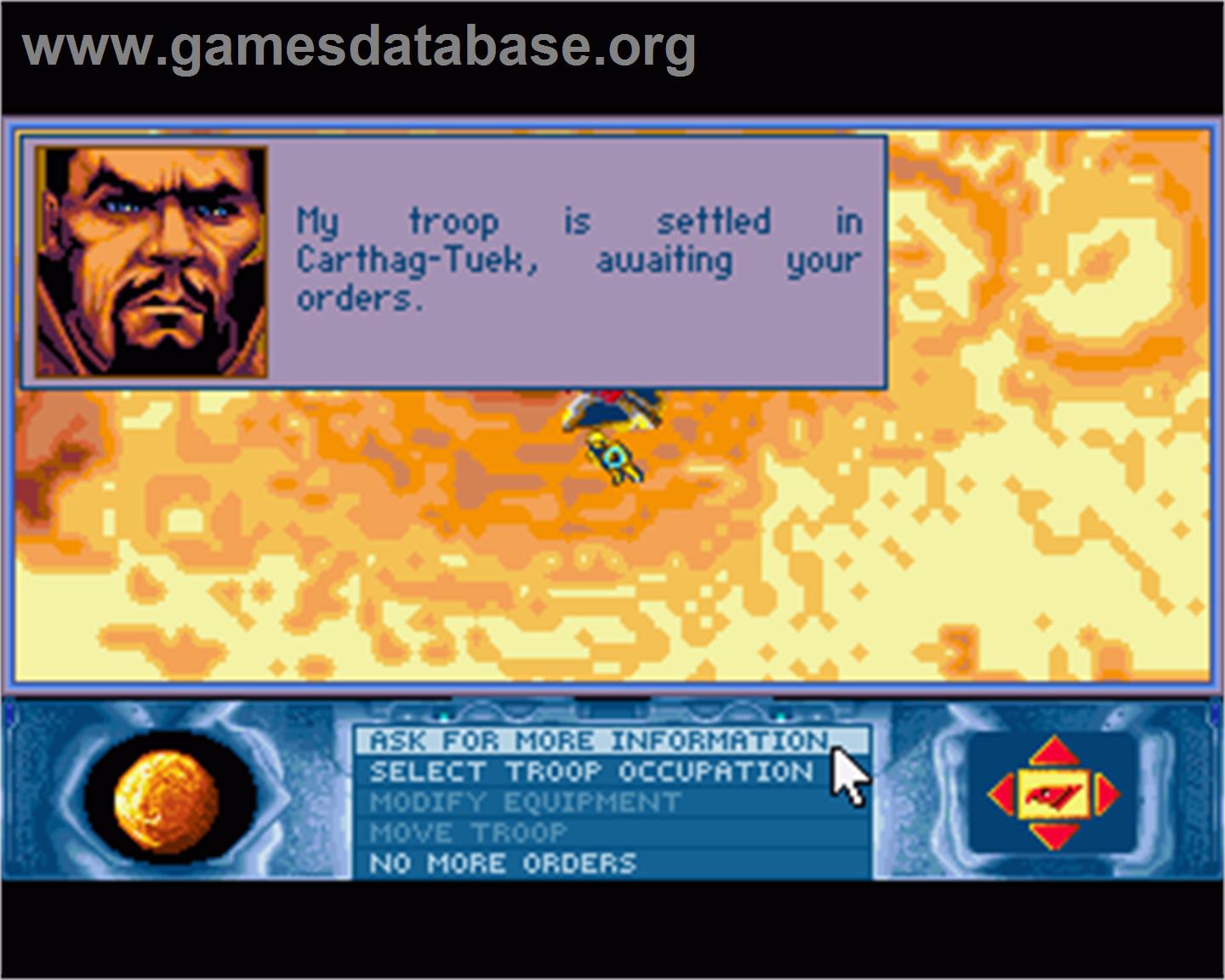 Dune 2 - Commodore Amiga - Artwork - In Game