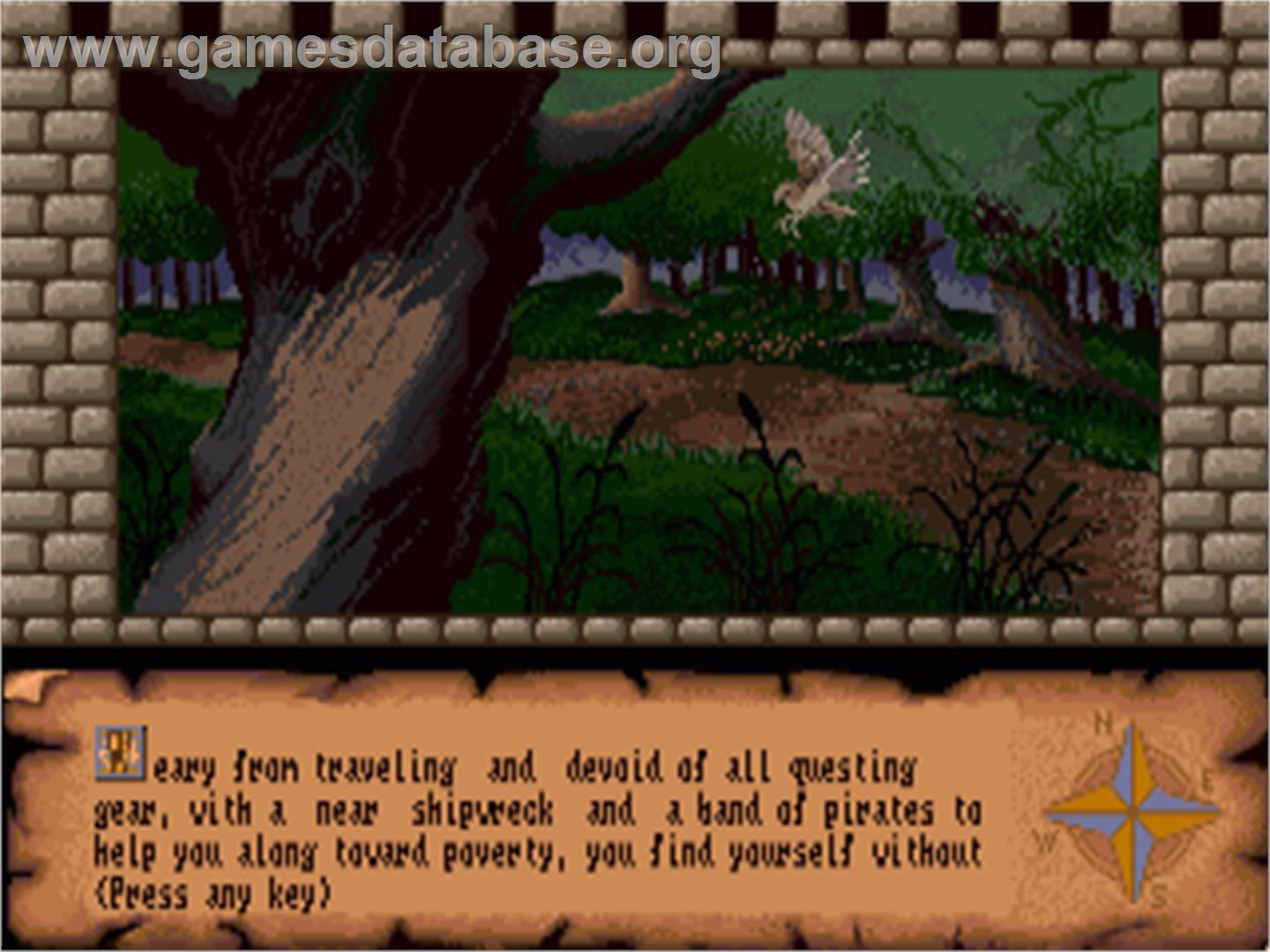 Dungeon Quest - Commodore Amiga - Artwork - In Game
