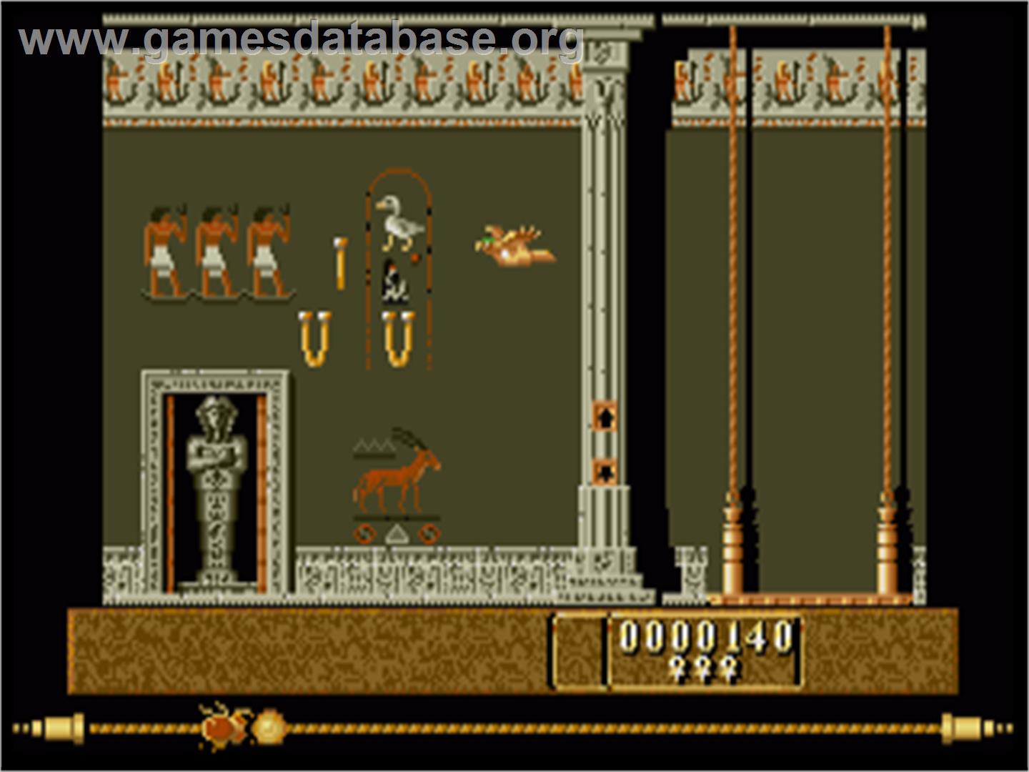 Eye of Horus - Commodore Amiga - Artwork - In Game
