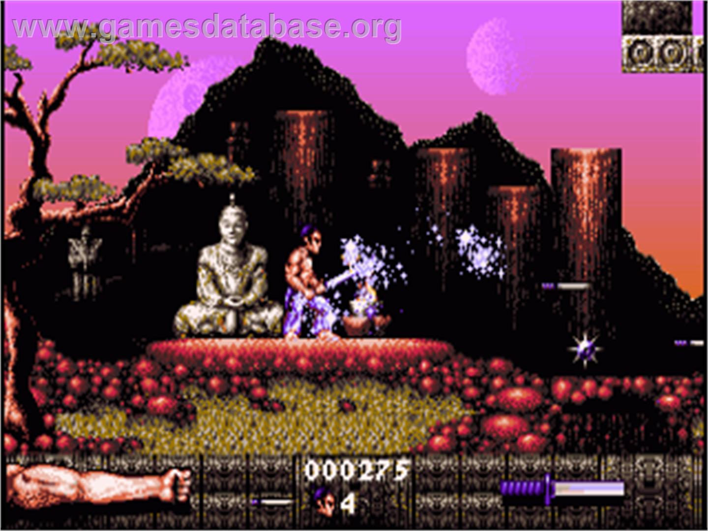 First Samurai - Commodore Amiga - Artwork - In Game