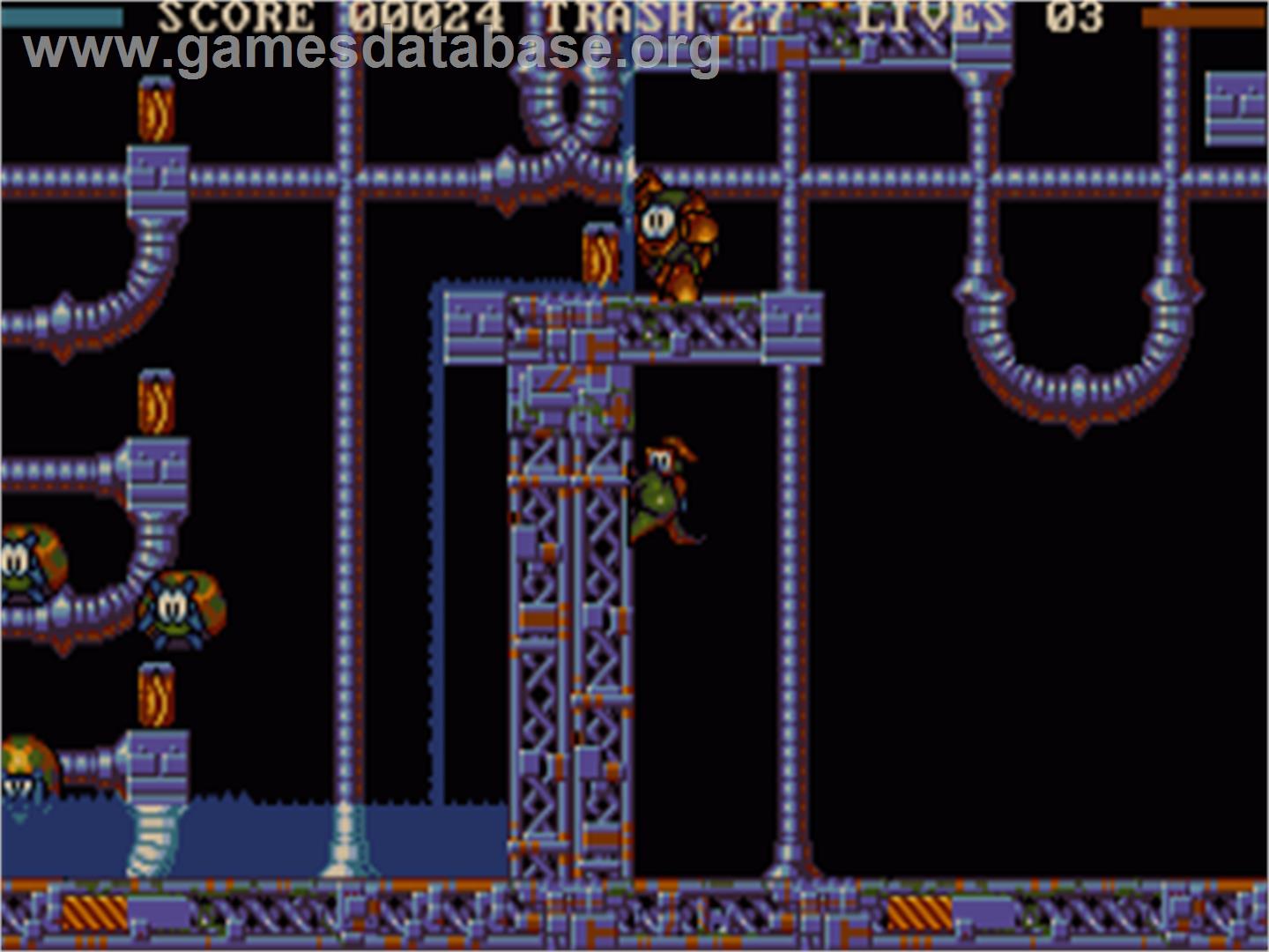 Flood - Commodore Amiga - Artwork - In Game