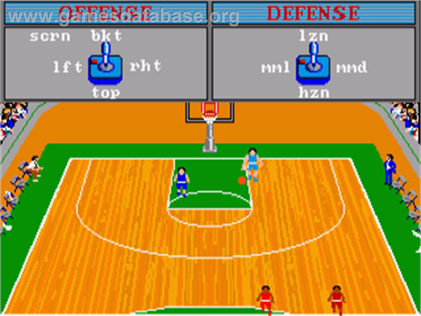 GBA Championship Basketball: Two-on-Two - Commodore Amiga - Artwork - In Game