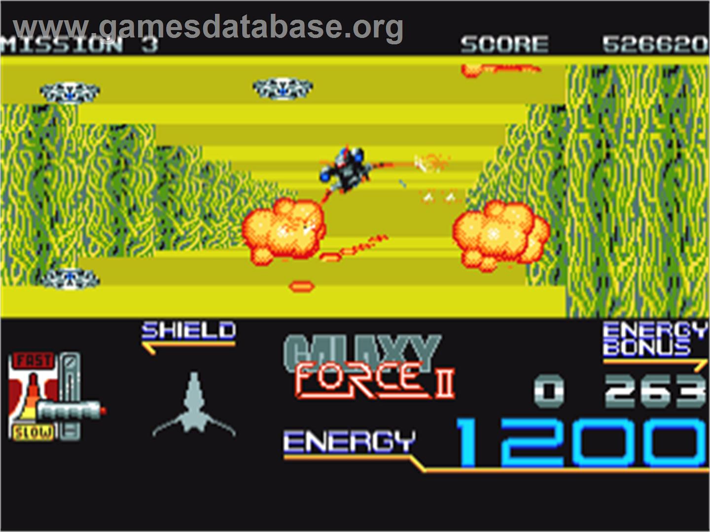 Galaxy Force 2 - Commodore Amiga - Artwork - In Game