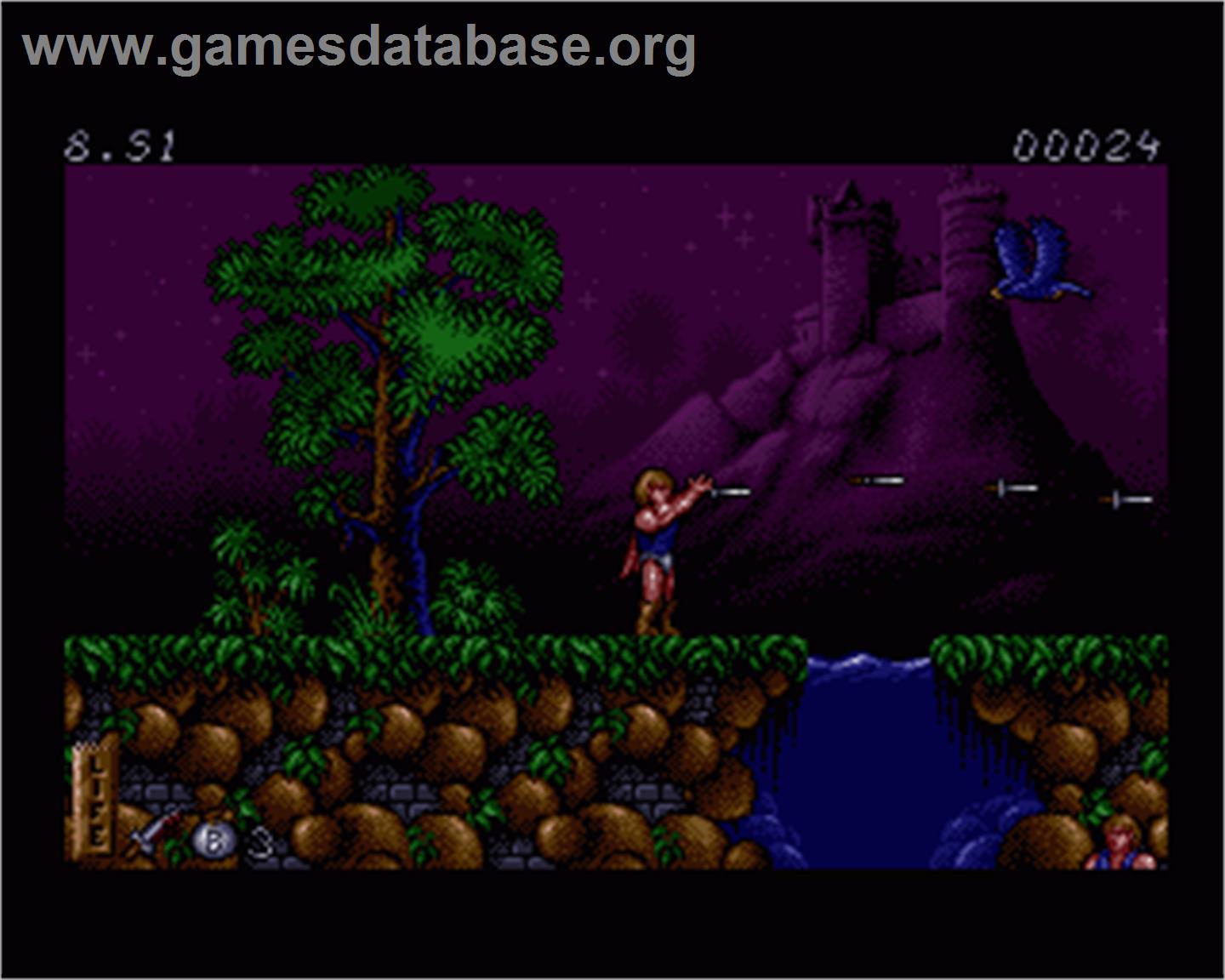 Ghost Battle - Commodore Amiga - Artwork - In Game
