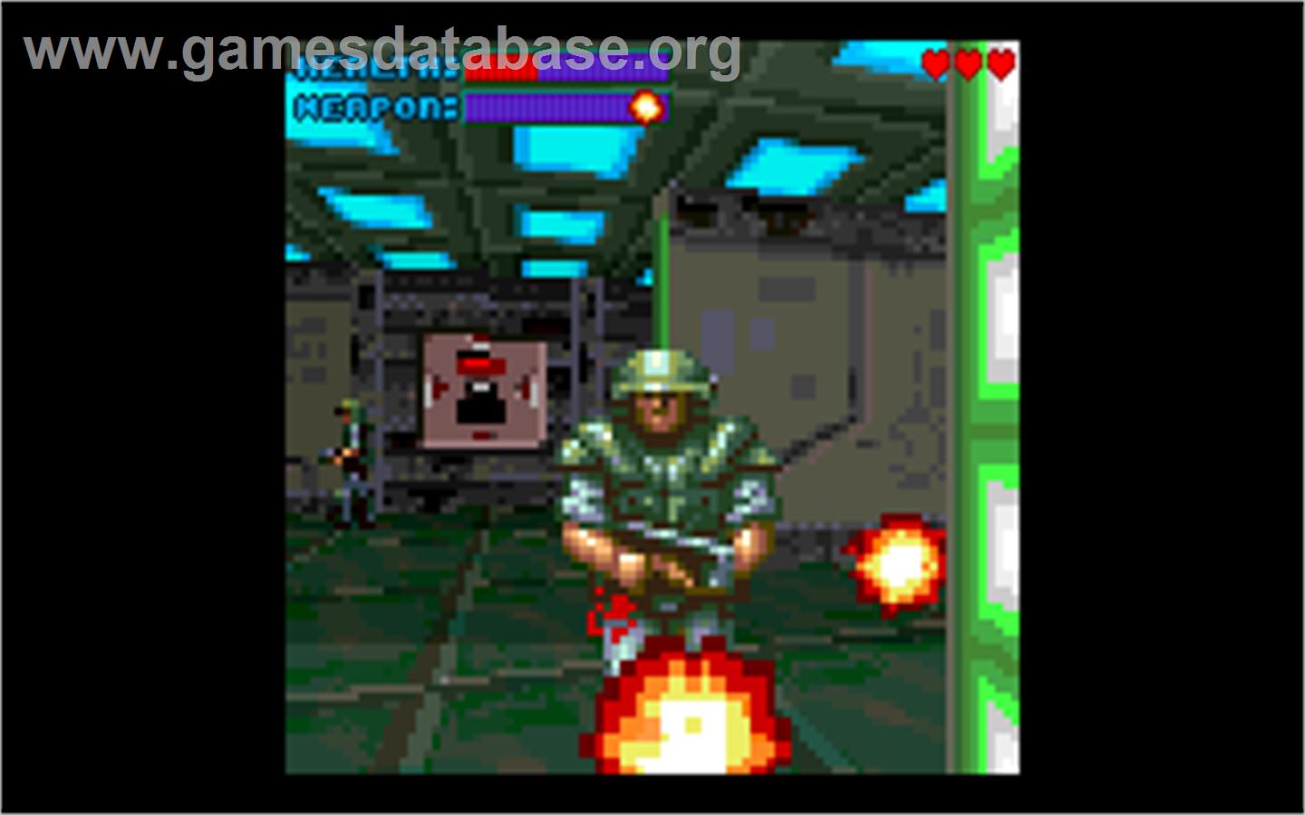 Gloom - Commodore Amiga - Artwork - In Game