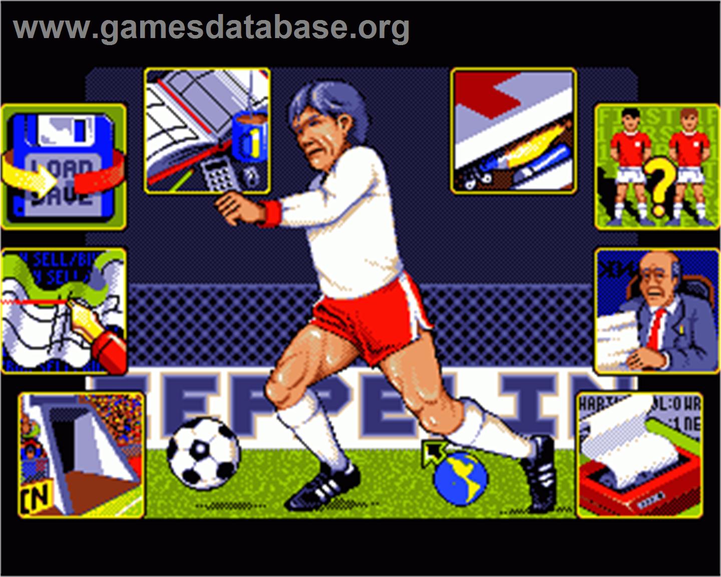 Graeme Souness Soccer Manager - Commodore Amiga - Artwork - In Game
