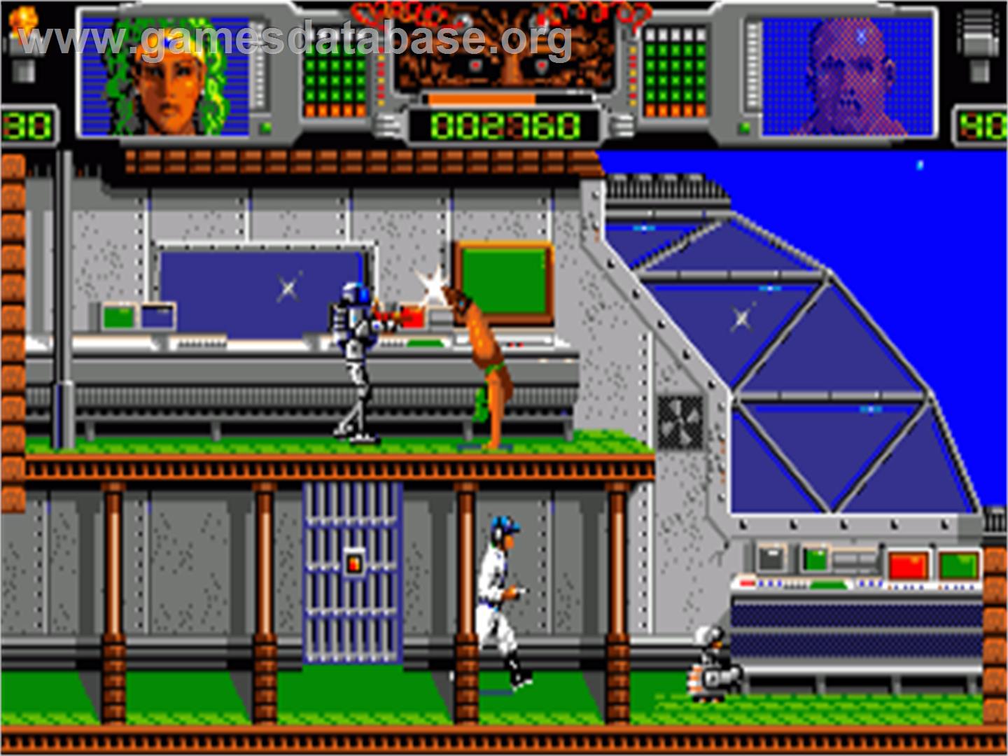 Hammerfist - Commodore Amiga - Artwork - In Game