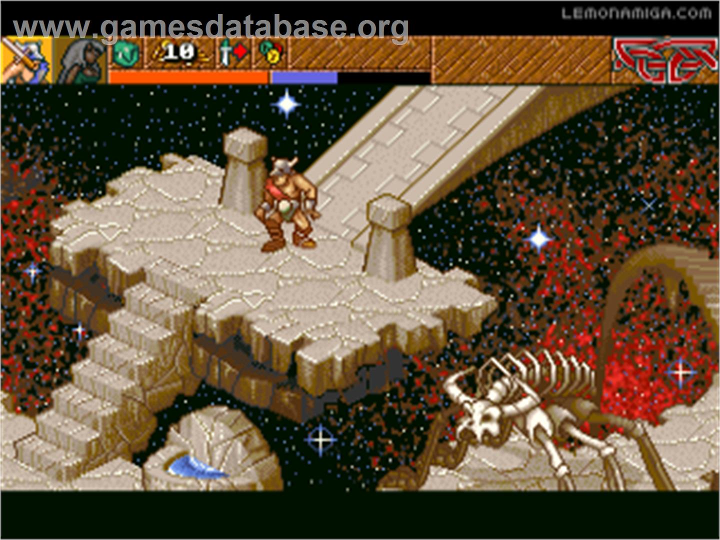 Heimdall 2: Into the Hall of Worlds - Commodore Amiga - Artwork - In Game