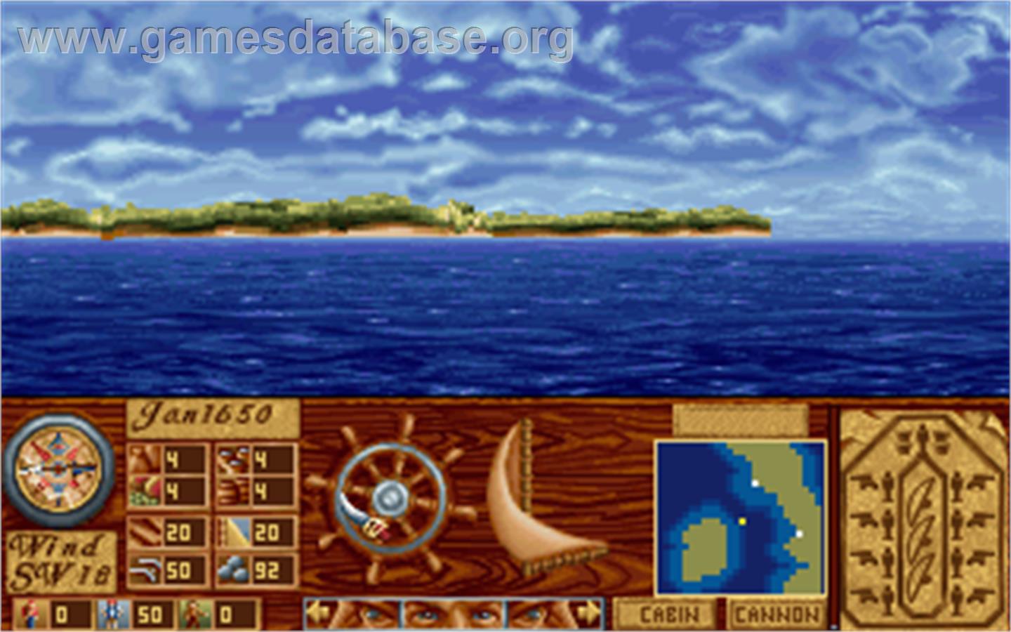 High Seas Trader - Commodore Amiga - Artwork - In Game