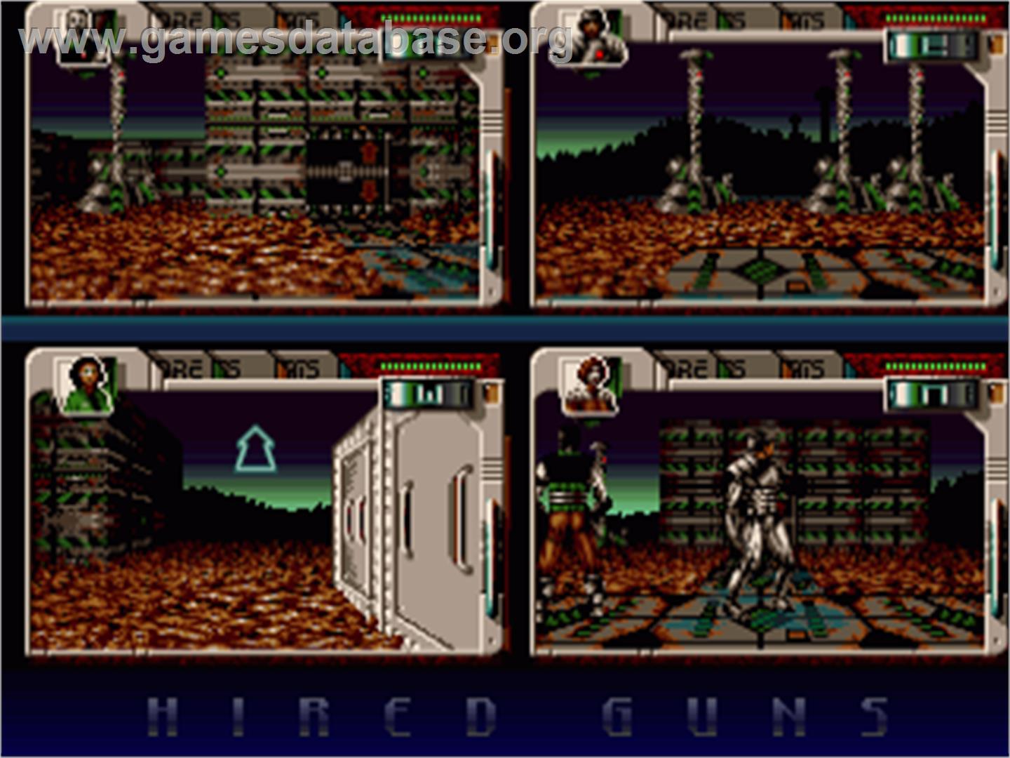 Hired Guns - Commodore Amiga - Artwork - In Game