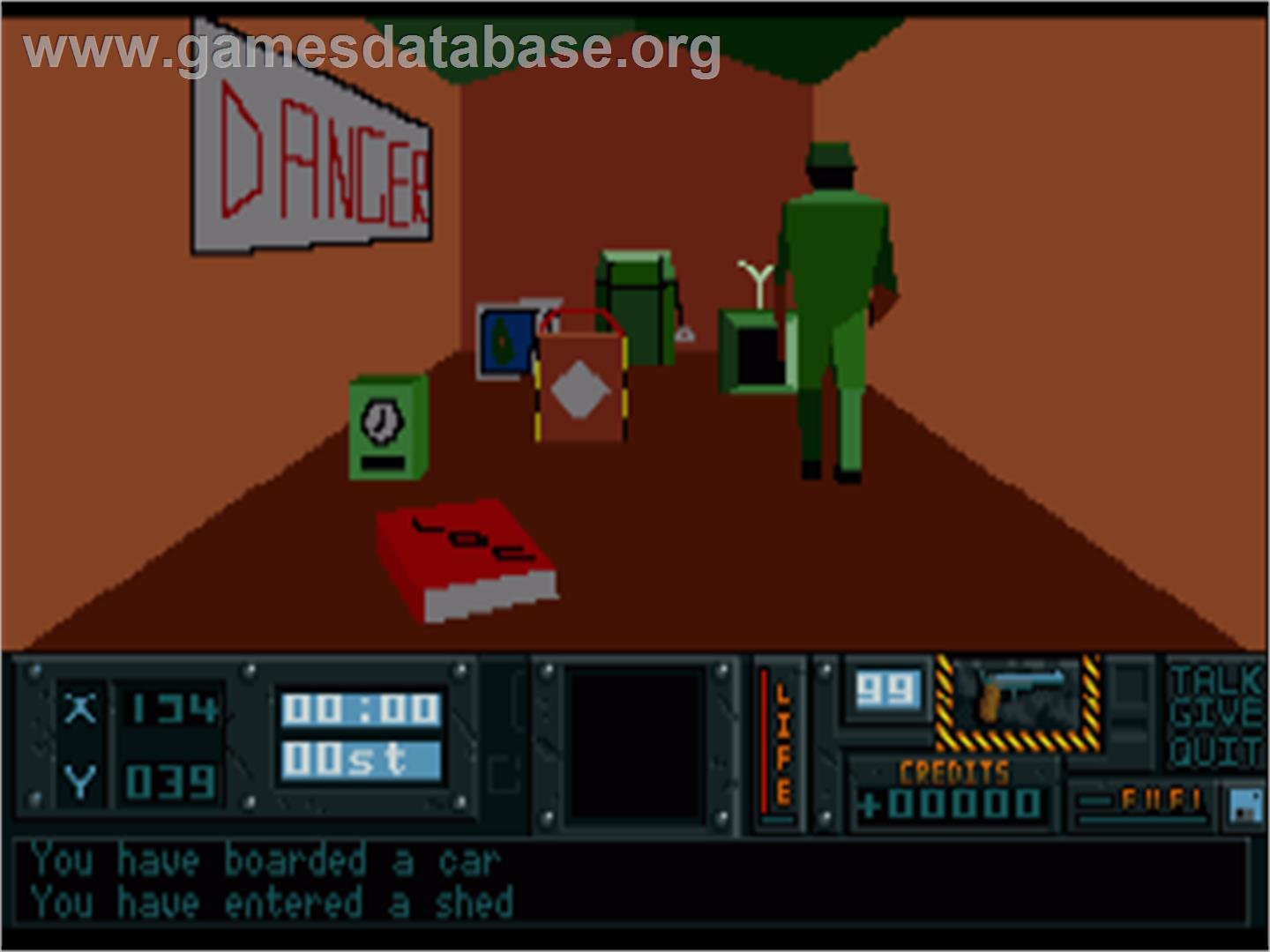 Hunter - Commodore Amiga - Artwork - In Game