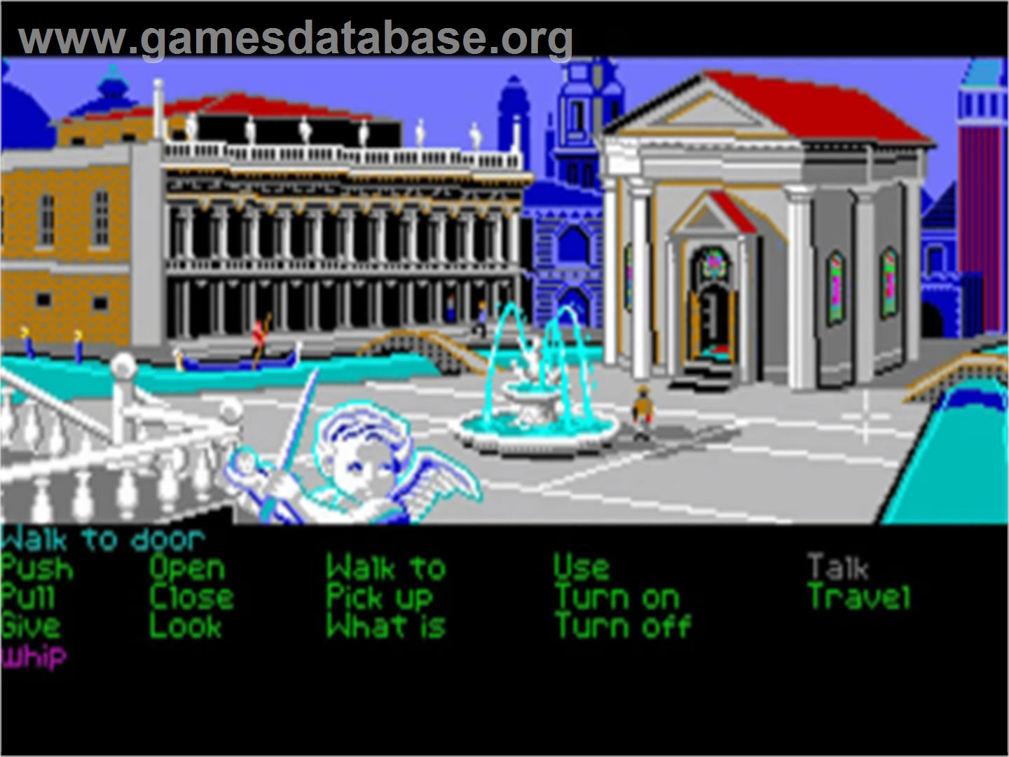 Indiana Jones and the Last Crusade: The Graphic Adventure - Commodore Amiga - Artwork - In Game