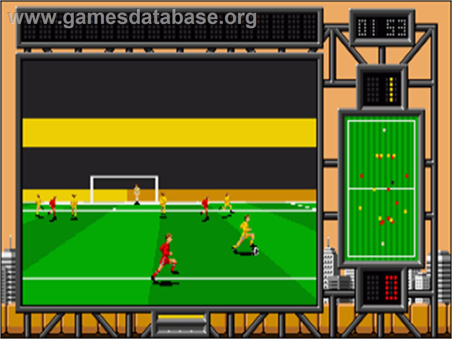 International Soccer Challenge - Commodore Amiga - Artwork - In Game