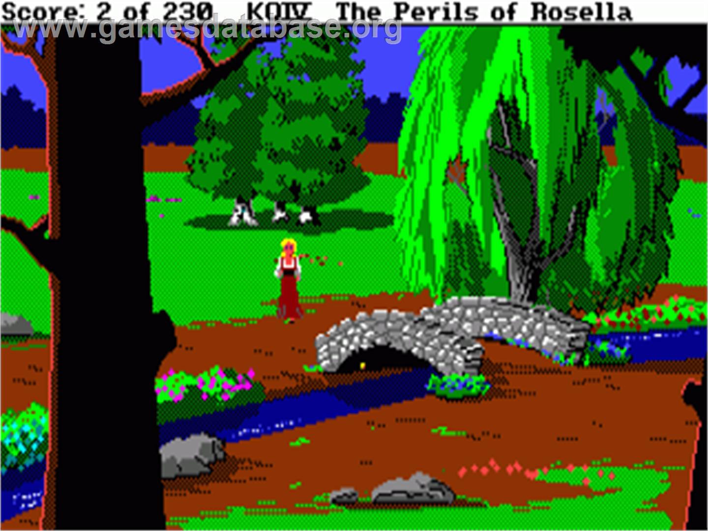 King's Quest IV: The Perils of Rosella - Commodore Amiga - Artwork - In Game