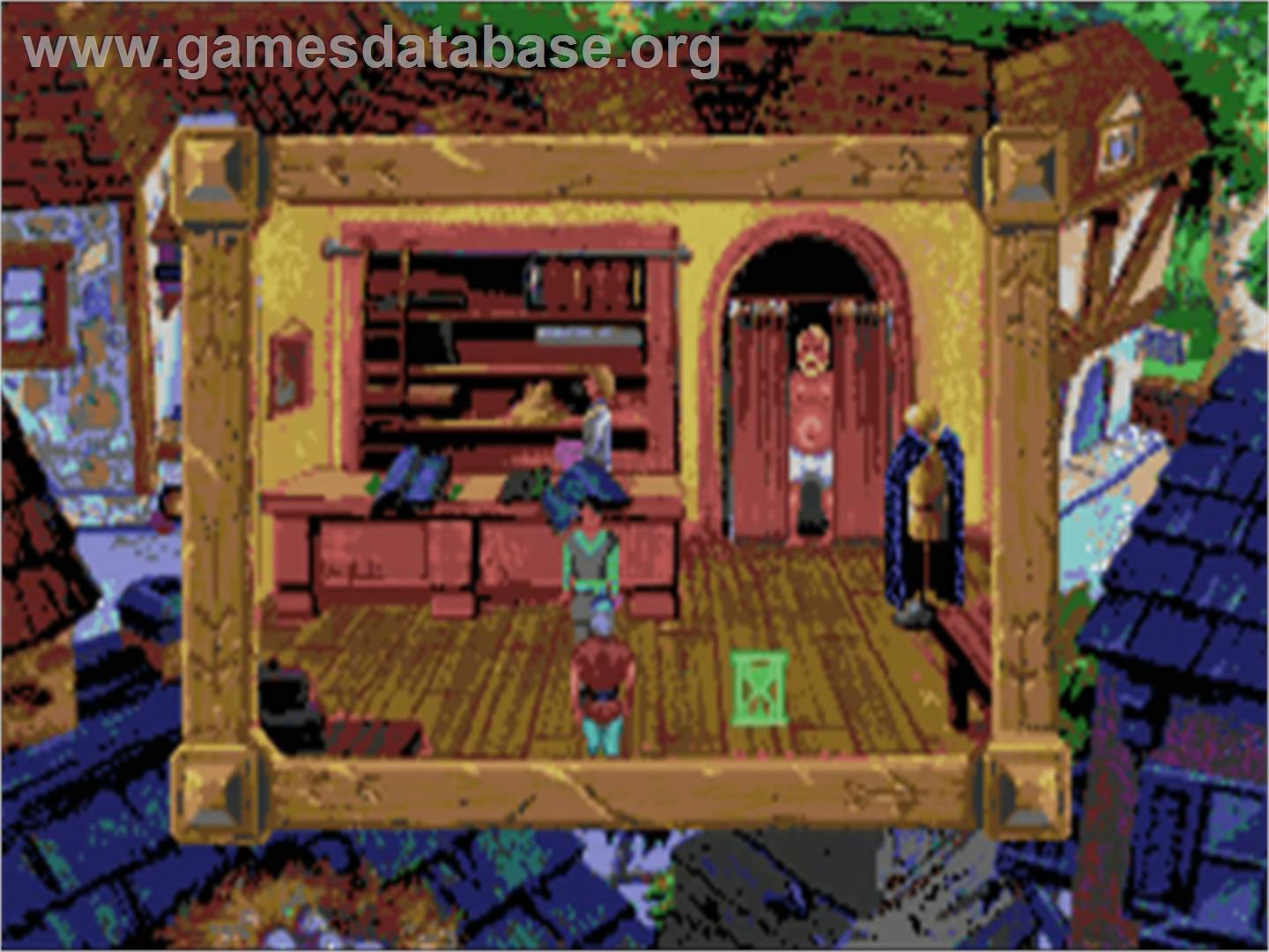 King's Quest V: Absence Makes the Heart Go Yonder - Commodore Amiga - Artwork - In Game